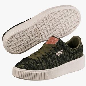 Puma Women’s shoe Basket Platform VR Size 9